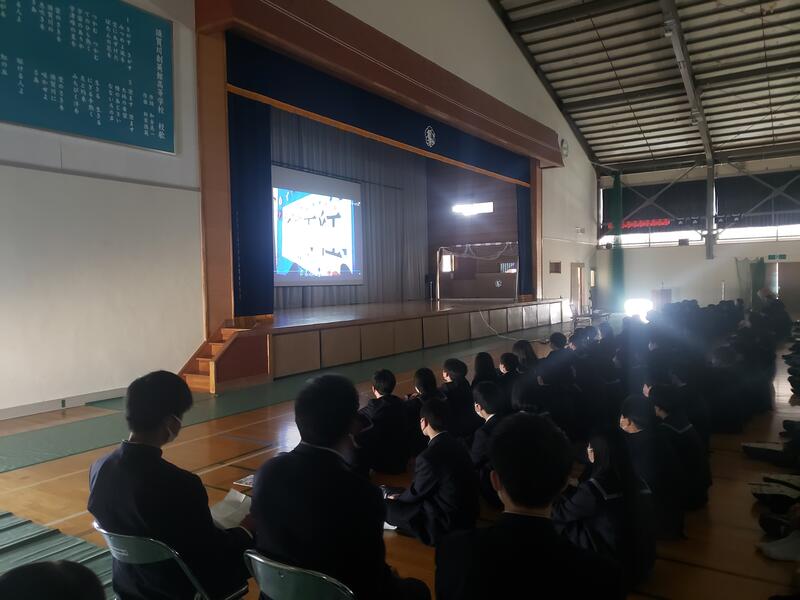 部活動紹介の様子