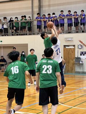 男子バスケットボール競技の様子